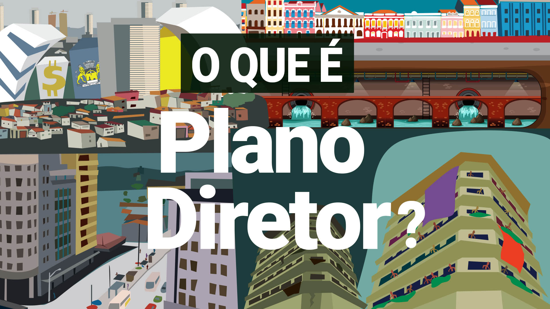 Articulação Recife de Luta lança vídeo de animação sobre o Plano Diretor