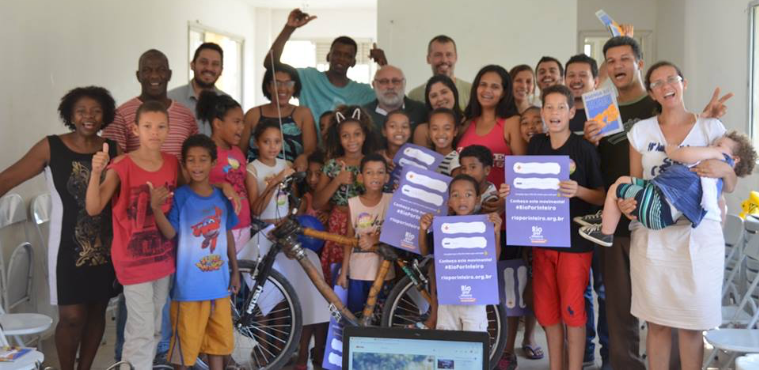 Pedala Queimados lança o projeto pedalando para o futuro no condominio do Minha Casa Minha Vida